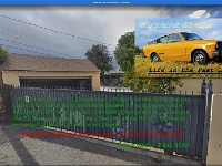 PHOTO - Bonze Saunders BASEONE GARAGE while in Van Nuys over the year 1978-1979 featuring an inset of a representative Datsun B-210